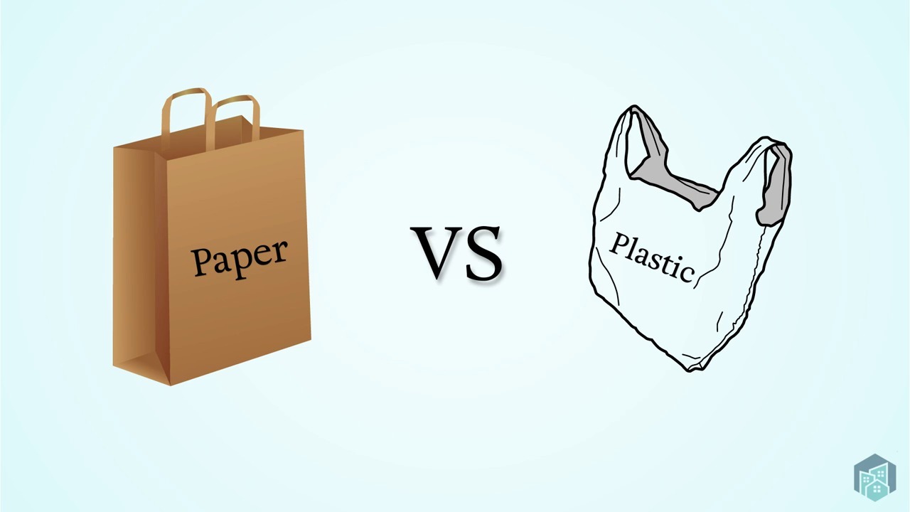 Plastic Bags Vs Paper Bags Which Is More Earth Friendly?, PDF, Biodegradation
