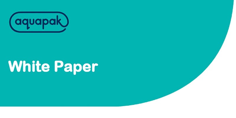 Aquapak's whitepaper highlights Hydropol’s effectiveness as an extrusion coating barrier for paper-based packaging.