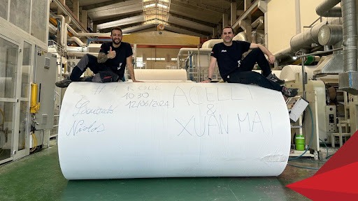 A.Celli Paper starts up the E-WIND® T100 supplied to Xuan Mai Paper Co., Ltd.