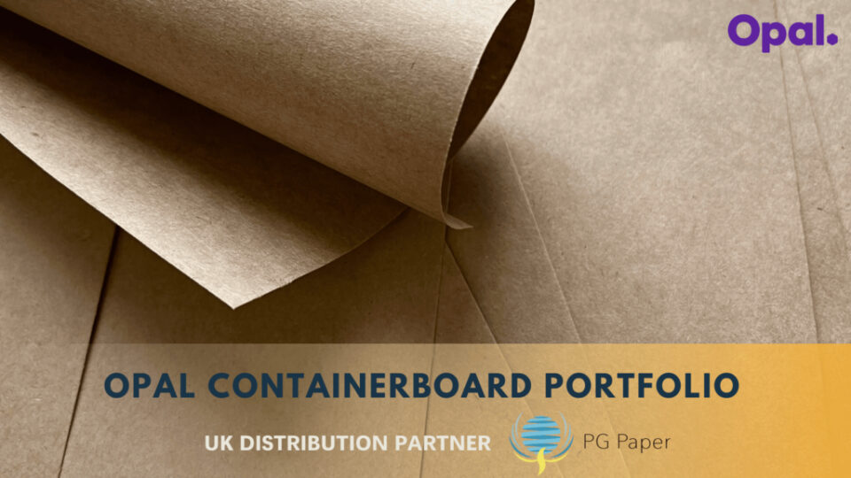 PG Paper Launches Opal Containerboard Range in the UK Market