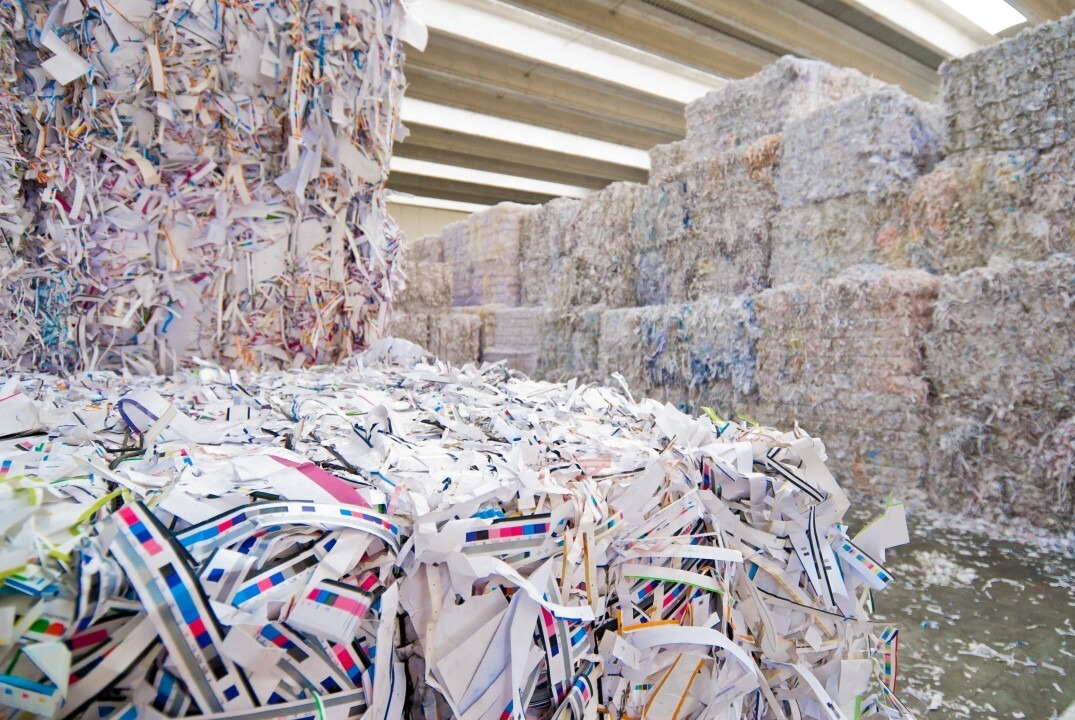 Paper is recycled more than any other material in the US municipal solid waste stream.