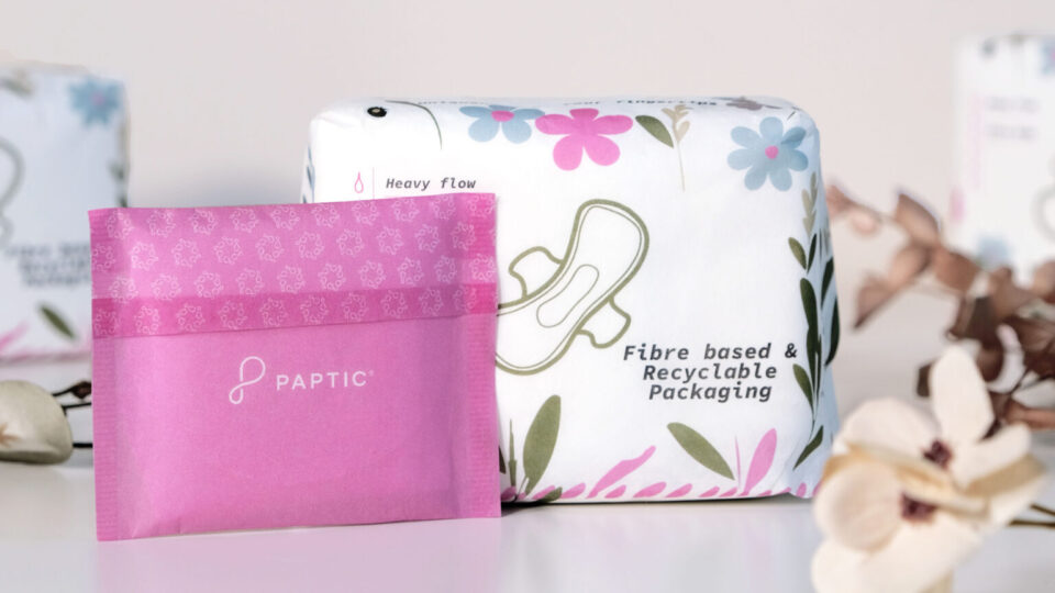 Paptic enters hygiene and feminine care packaging industry with a recyclable material combining sustainability, convertability and elevated user experience