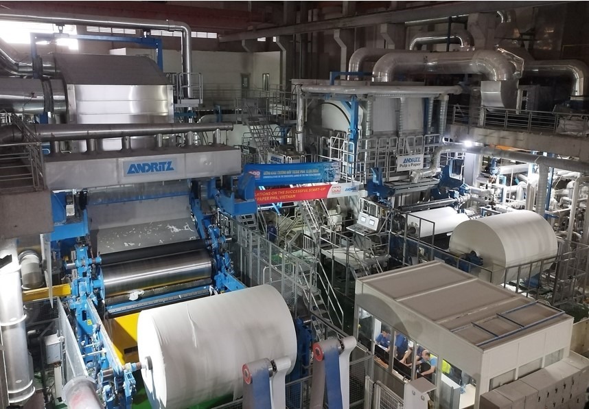 ANDRITZ successfully starts up fifth tissue machine in Vietnam