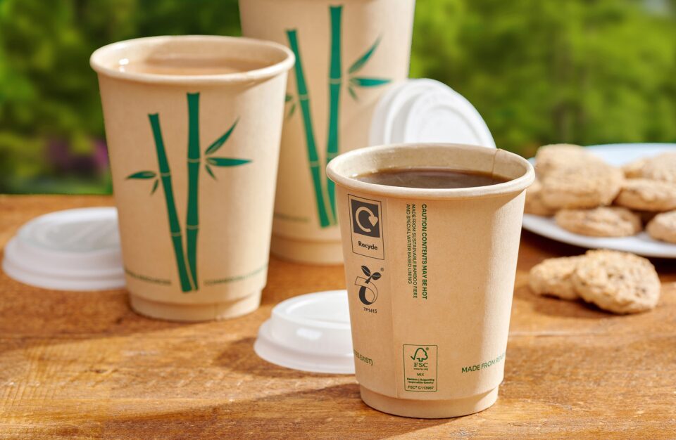 Celebration Packaging’s EnviroWare® hot drinks cups are now certified 100% recyclable