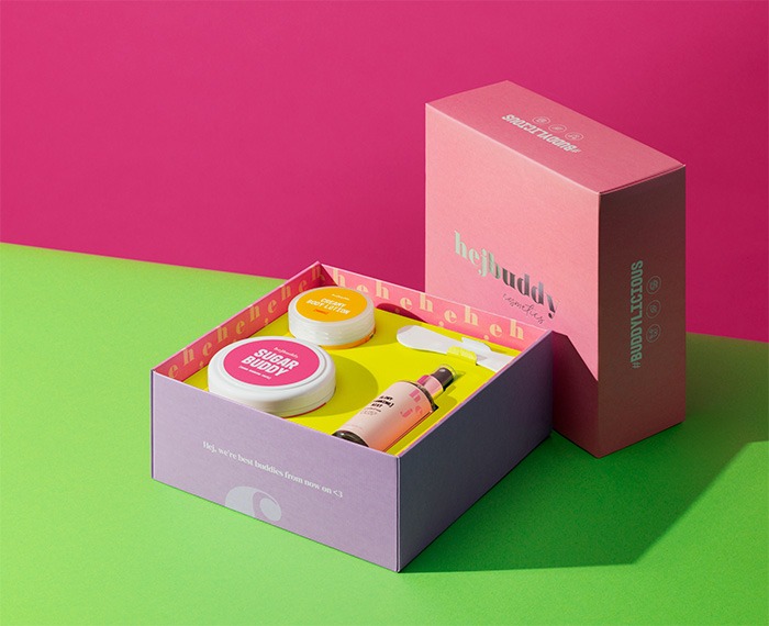 Metsä Board develops new lightweight micro-flute packaging for HejBuddy cosmetics brand