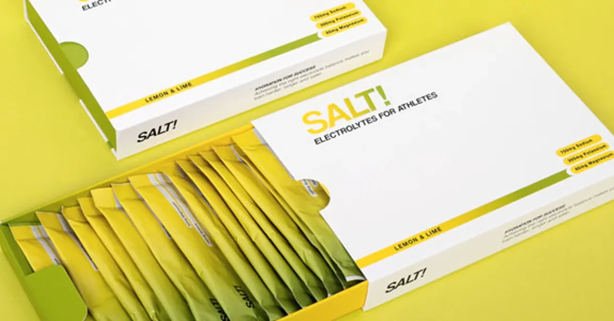 MetsäBoard Pro FBB Bright paperboard selected for SALT! Supplements’ innovative packaging