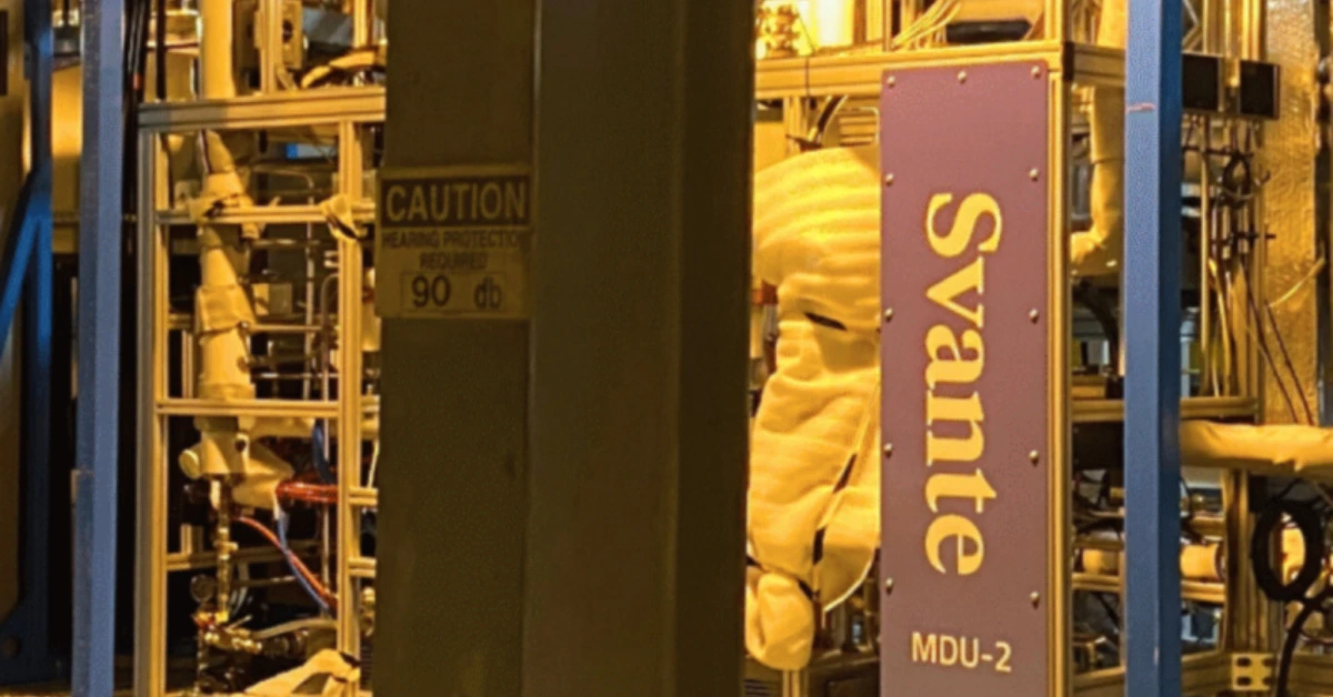 Mercer Peace River Pulp and Svante Co₂ Capture Demonstration Unit